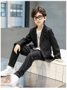 2点セット 子供 男の子 フォーマル スーツ 子供服 入学式 卒業式 大きいサイズ ジュニア メンズ180cm170cm160cm150cm140cm130cm...