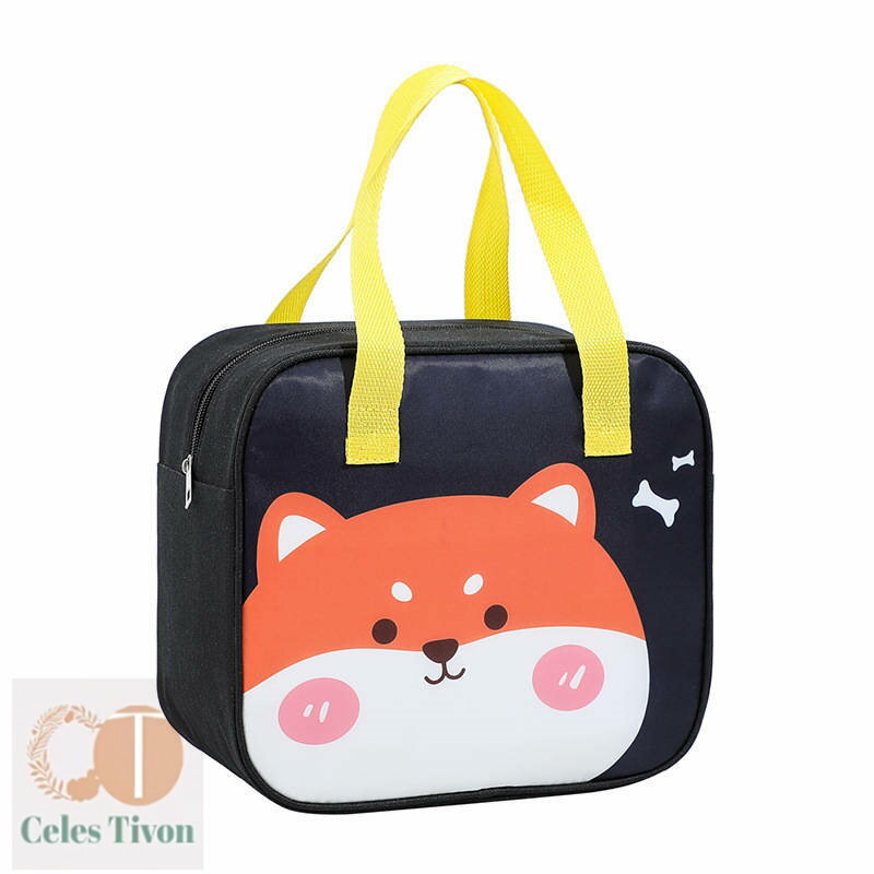 【50円クーポン配布中 送料無料】 カートゥーン 弁当袋 保冷バッグ ランチバッグ 保冷 弁当 洗える ラ..