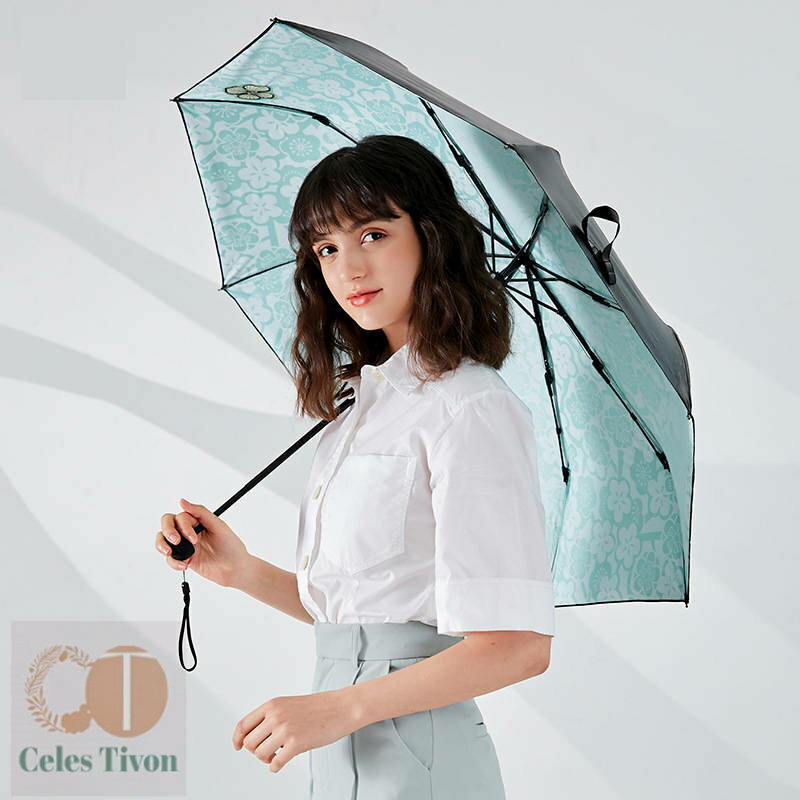 【200円クーポン配布中 送料無料】 日傘 完全遮光 軽量 折りたたみ傘 女性の日傘 耐風 撥水 おしゃれ 紫外線対策や 折りたたみ かわいい シンプルins 日よけ傘 晴雨兼用 おりたたみ傘