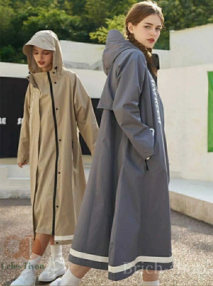 Wpc. レインバイシクルスリーブポンチョ(ベージュ) R-1122-201BE