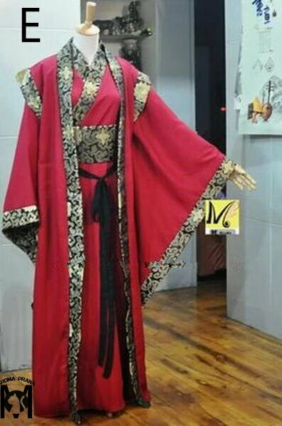 中国古代男性コスプレ衣装　メンズ中国古代コスプレ衣装イベント/学園祭パーティーダンス衣装/キッズフ..