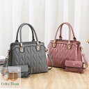 2way ハンドバッグ トートバッグ ショルダーバッグ レディース かばん PUレザー 手提げ 斜めがけ 肩掛け 通勤 入学式 卒業式 お出かけ 無地 お洒落 誕生日 母の日 敬老の日 新年 クリスマス プレゼント ギフト 20代 30代 40代 50代