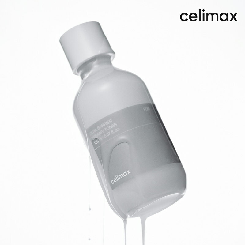 【celimax公式】デュアルバリアクリーミートナー 150ml 化粧水 肌ベリア セラミド アクアタイド 肌荒れ 保湿 敏感肌 乾燥肌 韓国 コスメ セリマックス celimaxのサムネイル