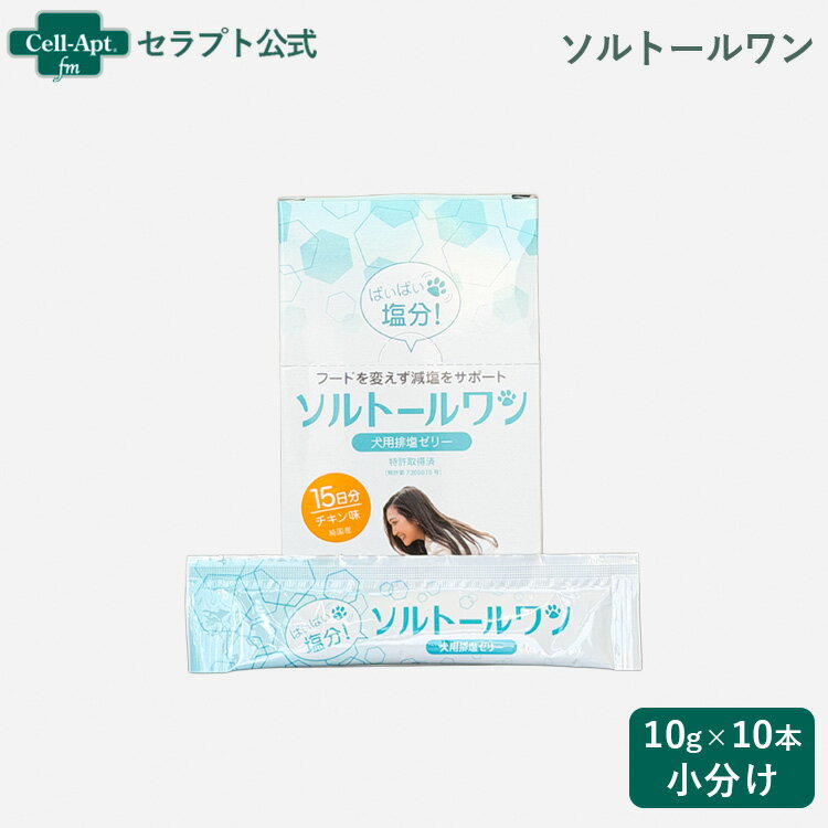 乐天商城 - 全薬 排塩ゼリー ソルトールワン チキン味 犬用 10g×10本（37028）