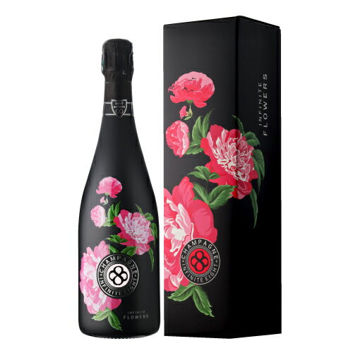 【誰でもP20倍 マラソン中】送料無料 インフィニット エイトフラワーズ ブリュット [NV] 正規品 BOX 箱付 750ml モンターニュ ド ランス シャンパーニュ 辛口 シャンパン 浜運A ワイン