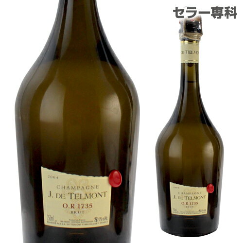J. De Telmont O.R. 1735 / J・ド・テルモン・OR1735 - J. De Telmont / J・ド・テルモン - シャンパン銘柄集 - シャンパンが好き! J. De Telmont O.R. 1735 / J・ド・テルモン・OR1735 - J. De Telmont / J・ド・テルモン - シャンパン銘柄集 - シャンパンが好き!