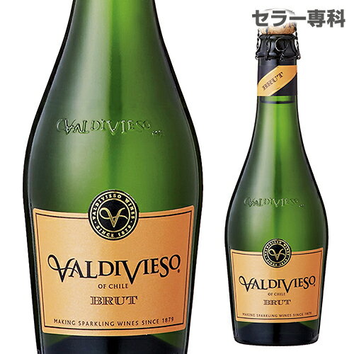 バルディビエソ ブリュット ハーフ NV 375ml チリ セントラルヴァレー 辛口 スパークリングワイン 長S 母の日 手土産 お祝い ワイン ギフト