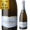 1本あたり1,738円(税込) 送料無料 カヴァ ヴィラルナウ ブリュット レセルバ オーガニック 750ml 6本入スペイン バルセロナ ビオ 有機 スパーク...