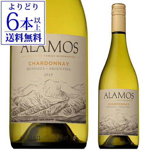 【よりどり6本以上送料無料】カテナ アラモス シャルドネ 白ワイン 辛口 アルゼンチン 750ml 長S 母の日 お花見 手土産 お祝い ギフト