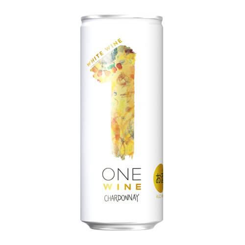 ワンワイン シャルドネサントリー 250ml フランス 飲みきりサイズ 缶ワイン ONE WINE 白ワイン 長S wine_YCW 訳あり アウトレット 母の日 お花見 手土産 お祝い ギフト