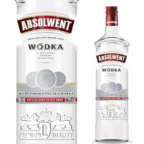 アブソルベント ウォッカ 700ml 37.5度 ポーランド ウォッカ VODKA スピリッツ 長S ハロウィン