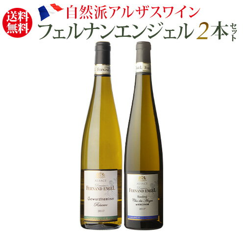 1本当り2,750円(税込) 送料無料 フェルナン エンジェル2本セット フランス アルザス 白ワイン 浜運 あす楽 ビオ BIO 母の日 お花見 手土産 お祝い ギフト