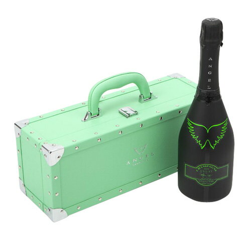 【正規品エンジェルシャンパン】送料無料エンジェル シャンパンヘイローグリーン (緑) NV 750ml GREEN BOX 専用箱入り シャンパン シャンパーニュ 6月値上 光るボトル ルミナス 父の日 お祝い ギフト 映え