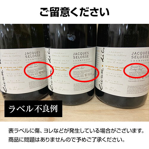 ジャック セロス レ キャレル 750ml シャンパン シャンパーニュ 手土産 お祝い ギフト ワイン【ポイント対象外】 cellar-10015501 ワイン&ワインセラー セラー専科 サンプル画像2