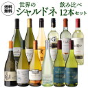 送料無料 世界のシャルドネ 飲み比べ12本セット 24弾白ワインセット 辛口 フランス イタリア チリ オーストラリア アルゼンチン 南アフリカ 長S 母の日 お花見 手土産 お祝い ギフト【ポイント対象外】