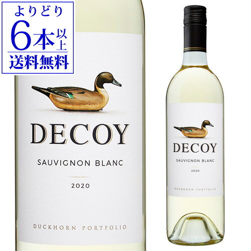 【よりどり6本以上送料無料】デコイ ソーヴィニヨン ブラン ソノマ カウンティダックホーン 750mlアメリカ カリフォルニア 白ワイン 浜運A お歳暮 御歳暮