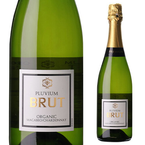 ラベル不良のため1,408円→処分価格990円 (税込) 訳あり 在庫処分 アウトレットプルビウム ブリュット オーガニック ヴィセンテ ガンディア 750mlスペイン マカベオ シャルドネ スパークリング 白泡 辛口 浜運A ワイン