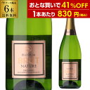 1本あたり830 円(税込) 送料無料プルビウム ブリュット ナチュレ オーガニック 750ml 6本入スペイン スパークリングワイン ケース 浜運A