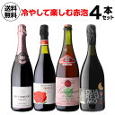 1本あたり1,650円(税込) 送料無料 シュワ~っと爽快、ジュワ~っと果実感!しっかり冷やして楽しむ赤スパークリングワインセット 750ml 4本入フランス イタリア オーストラリア 赤泡セット レッドスパークリングワイン 辛口 浜運A