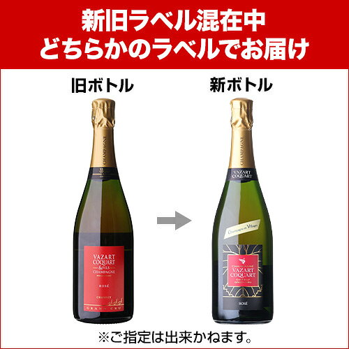 ヴァザール コカール ロゼ ブリュット NV 750ml グランクリュ シュイィ シャンパン シャンパーニュ 手土産 お祝い ギフト 浜運A ワイン cellar-10022507 ワイン&ワインセラー セラー専科 サンプル画像3