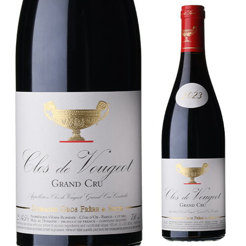 樂天商城 - クロ ド ヴージョ グランクリュ [2023] グロ フレール エ スール 750ml フランス ブルゴーニュ 特級畑 ギフト 辛口 赤ワイン 虎