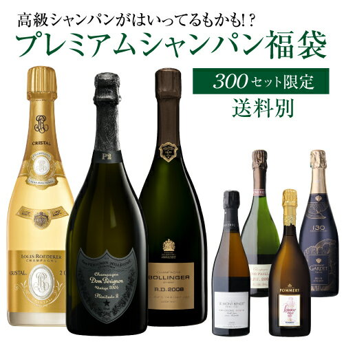 プレミアム シャンパン福袋 111弾 記念 特別編 高級 シャンパン を探せ トゥルベ トレゾール ドンペリP2 クリスタル12 ボランジェRD08 が入ってるかも!? 【先着300本限り】 シャンパン シャンパーニュ リカーマウンテン 福袋 WK くじ 【送料別】