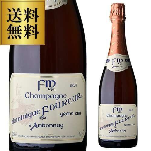 【誰でもP10倍 マラソン中】送料無料 ドミニク フルール ブリュット ロゼ グランクリュ 750ml [シャンパン][シャンパーニュ][アンボネ] 手土産 お祝い ギフト 浜運A ワイン cellar-10022455 ワイン&ワインセラー セラー専科 パッケージ画像