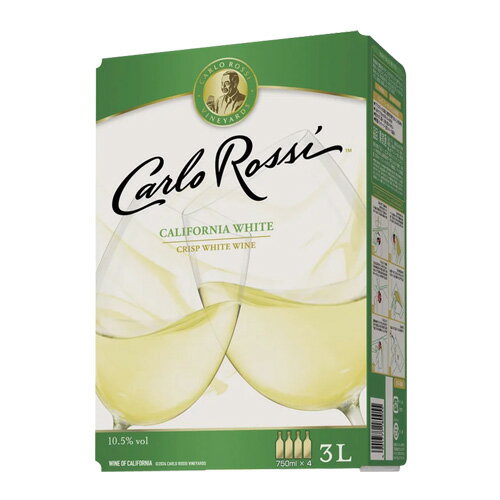 乐天商城 - 《箱ワイン》カルロ ロッシ ホワイトバッグ イン ボックス 3L ボックスワイン BOX カルロロッシ 白ワイン 長S likaman_CAW 手土産 お祝い ギフト ワイン