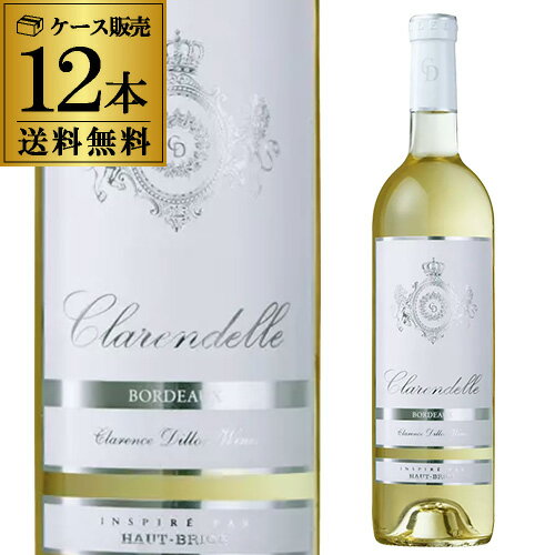 乐天商城 - 1本あたり2,500 円(税込) 送料無料クラレンドル ブラン 2024 クラレンス ディロン 750ml 12本入フランス ボルドー 白ワイン ケース 浜運A