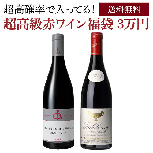 送料無料 高級赤ワイン福袋 3万円 ロマネ サン ヴィヴァン 2022 ラルロがはいってるかも？ フランス ブルゴーニュ ボルドー イタリア【先着50本限定】 福袋 WK【お一人様2本まで】