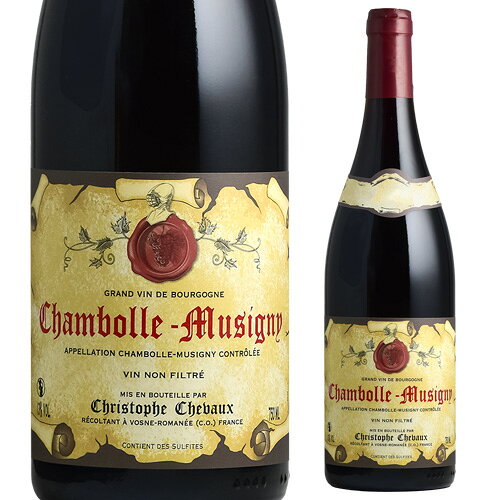 シャンボール ミュジニー [2024] クリストフ シュヴォー 正規品 750ml フランス ブルゴーニュ 辛口 ギフト 赤ワイン 浜運A cellar-10038454 ワイン&ワインセラー セラー専科 パッケージ画像