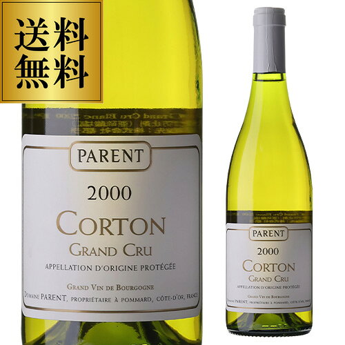 送料無料 コルトン ブラン グラン クリュ [2000]ドメーヌ パラン 750ml フランス ブルゴーニュ 辛口 白ワイン 特級 浜運A cellar-10038424 ワイン&ワインセラー セラー専科 パッケージ画像
