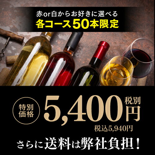 7月1日限定 至高のワイン1本福袋 5,400円(税別) 2種類のコースからお好きに選べる 赤ワイン1本コース 白ワイン1本コース おひとり様1セット限定 浜運 cellar-10036641 ワイン&ワインセラー セラー専科 サンプル画像3