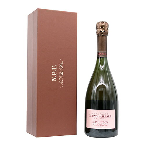 ブルーノ パイヤールN P U ネック プリュ ウルトラ エクストラ ブリュット ロゼ [2008] 正規品 箱あり 750ml シャンパーニュ シャンパン 虎姫