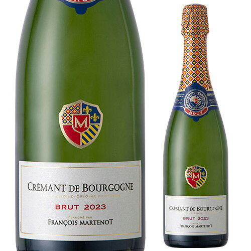 フランソワ マルトノ クレマン ド ブルゴーニュ [2023] メゾン フランソワ マルトノ 750ml フランス ブルゴーニュ 辛口 スパークリングワイン 浜運A cellar-10038674 ワイン&ワインセラー セラー専科 パッケージ画像