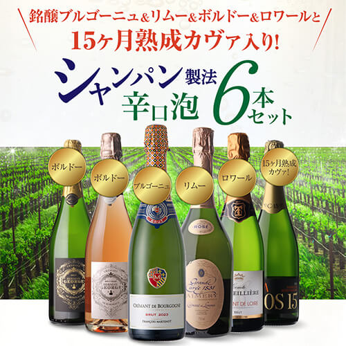 1本あたり1,980円(税込) 送料無料 シャンパン製法辛口泡6本セット 22弾 750ml スパークリングワインセット シャンパーニュ 辛口 クレマン カヴァ 浜運A 送料無料 手土産 お祝い ギフト ワイン cellar-10024919 ワイン&ワインセラー セラー専科 サンプル画像3