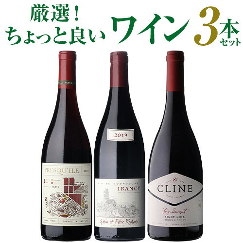 ワイン通の舌を試す「新旧ピノ・ノワール」飲み比べ！特選3本セット 赤ワイン フランス ブルゴーニュ アメリカ カリフォルニア 浜運A cellar-10028802 ワイン&ワインセラー セラー専科 サンプル画像3