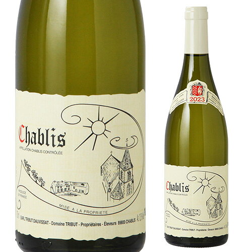 シャブリ [2023] ドメーヌ トリビュー ドーヴィサ 750ml フランス ブルゴーニュ 辛口 白ワイン 浜運A cellar-10038789 ワイン&ワインセラー セラー専科 パッケージ画像
