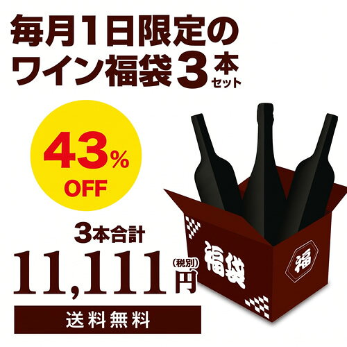10/1限定ワイン3本入り 11,111円(税別) 福袋 シャンパン3本 シャンパーニュ おひとり様1セット限定 浜運 予約 2026/10/5以降発送予定