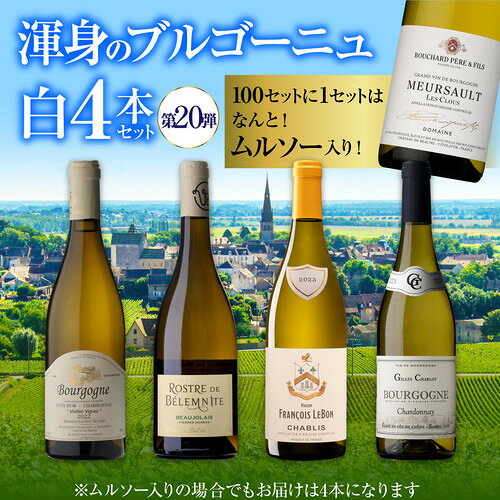 【1本あたり2,970円 送料無料】渾身のブルゴーニュ白4本セット 20弾 ワインセット 白ワイン シャルドネ 飲み比べセット 白ワインセット 浜運A 手土産 お祝い ギフト ワイン cellar-10025982 ワイン&ワインセラー セラー専科 サンプル画像3