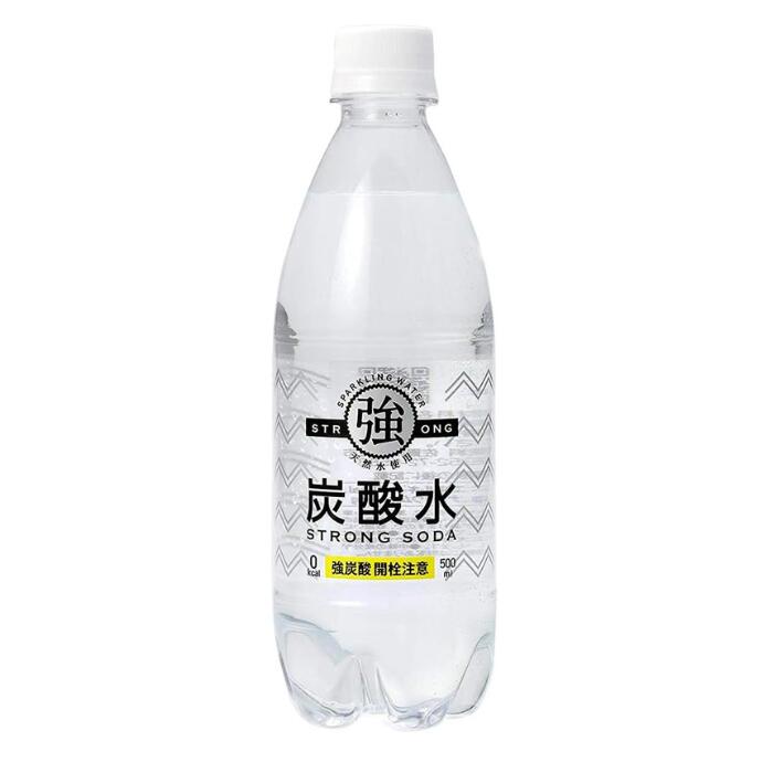 【商品説明】 天然水使用の炭酸の刺激が強い強炭酸水です。 原材料名：水/炭酸 内容量：500ml メーカー名：友桝飲料