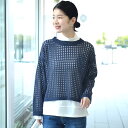 ショート丈ニットセーター メッシュ柄 丸首 ニット 上品 大人 カジュアル 40代 50代 60代 70代 婦人服 秋 冬 春 日本製
