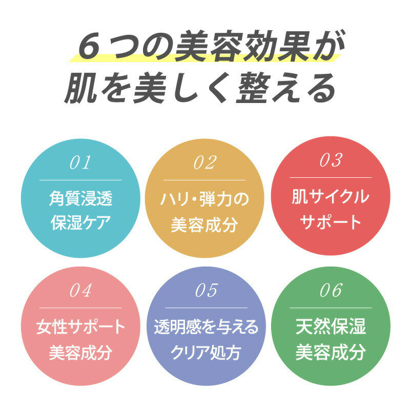 6つの美容効果