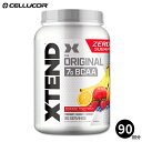 【CELLUCOR公式ストア】エクステンド BCAA ノックアウトフルーツパンチ【約90回分】Xtend Original Knockout Fruit Punch 90 Servings オリジナル 必須アミノ酸 分岐鎖アミノ酸 筋トレ ダイエット パウダー