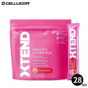 【CELLUCOR公式ストア】エクステンド ヘルシーハイドレーション ストロベリーバナナ味 28袋入り 各8.6g (0.3oz) Xtend Healthy Hydration Strawberry Banana