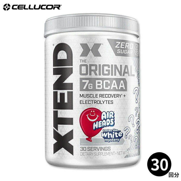 【CELLUCOR公式ストア】エクステンド オリジナル BCAA パウダー エアヘッズ ミステリーキャンディー 399g (14oz) 約30回分 XTEND Original BCAA Powder Airheads Mystery Candy