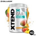 【CELLUCOR公式ストア】エクステンド EAA マンゴー味 40回分 XTEND Mango 必須アミノ酸 筋トレ トレーニング ダイエット パウダー