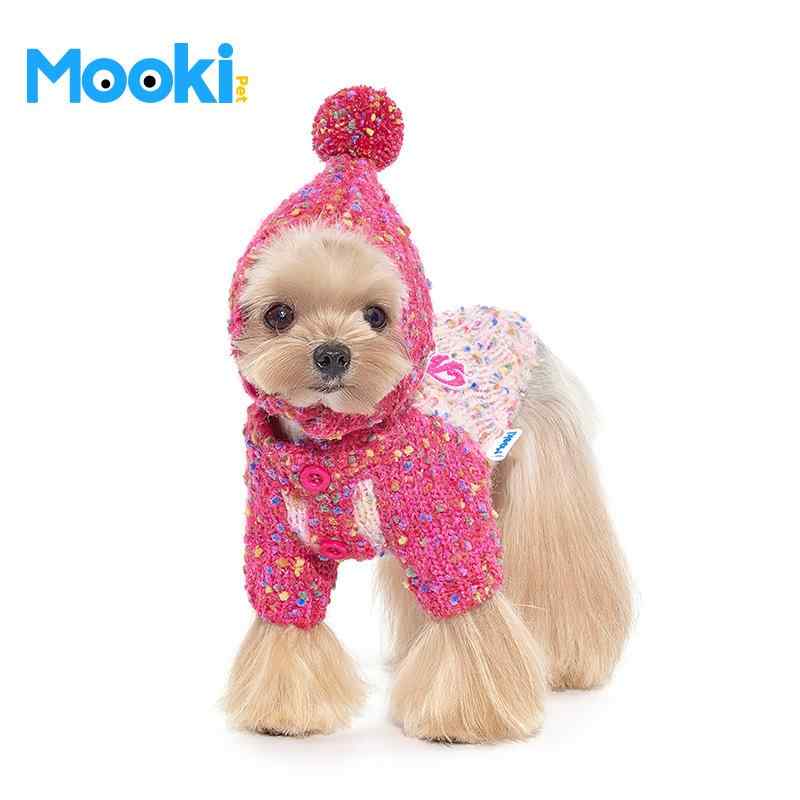 ペットウェア セーター 小型犬用 ビションフリーゼ テディ シュナウザー 犬猫両用 秋冬 あったか 防寒 ..