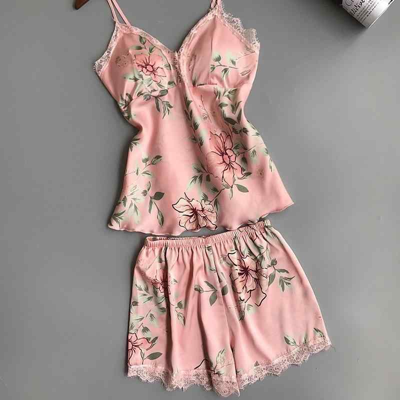 パジャマ レディース Vネック キャミソール デコルテ 上下セット ルームウェア 普段使い 吸湿速乾 軽量 伸縮性 春夏