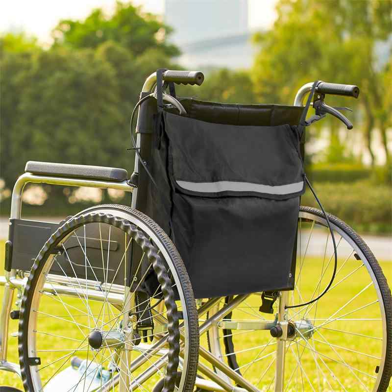 車椅子用バッグ 収納バッグ 背面バッグ 小物入れ 電動車椅子 シニアカー スクータ...